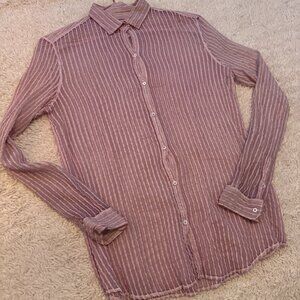 Massimo Alba Pink Silk Top